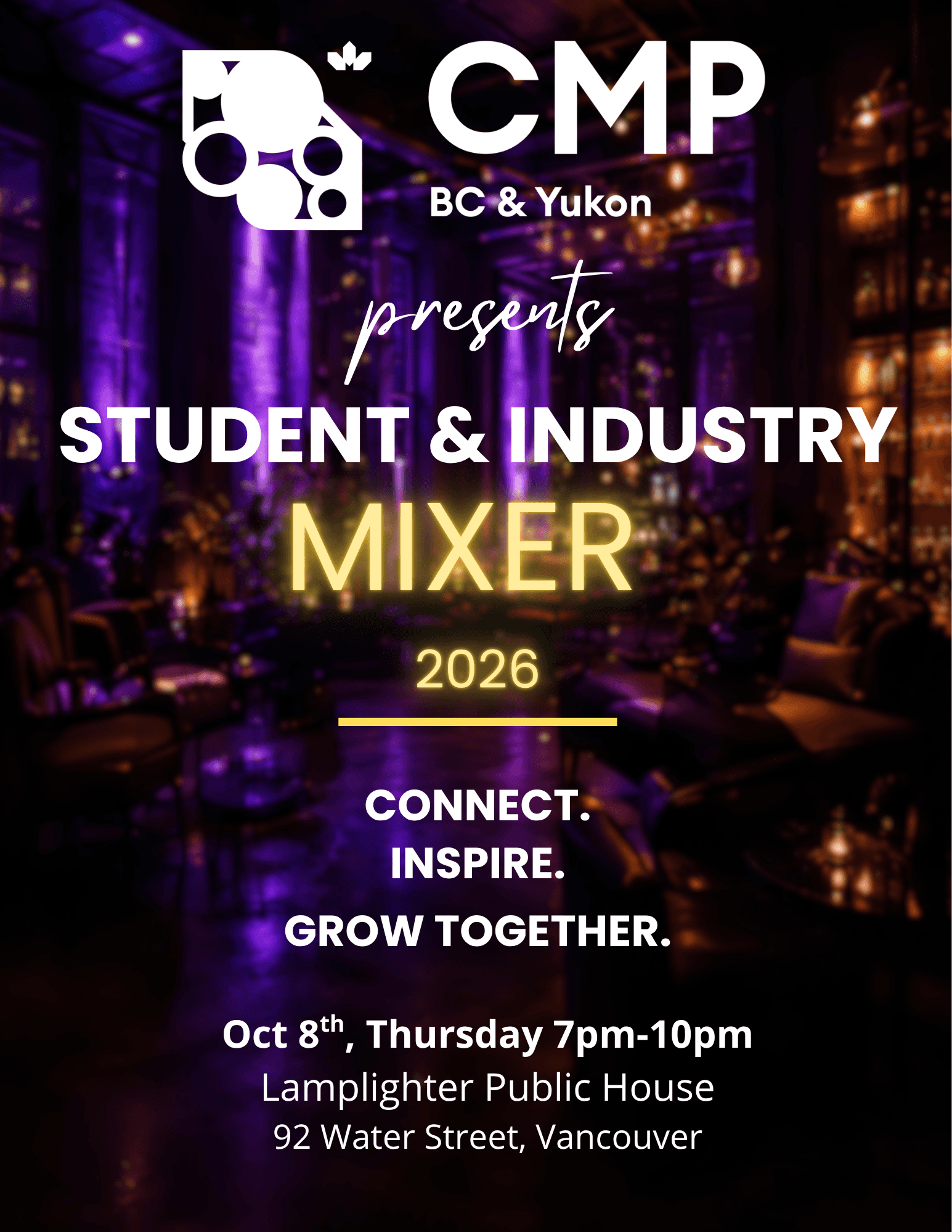 Student & Industry Mixer 2026 Poster